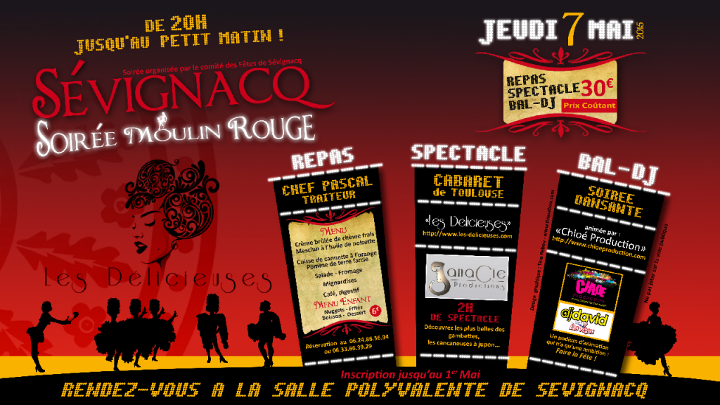 Flyer Comite des Fetes de Sévignacq