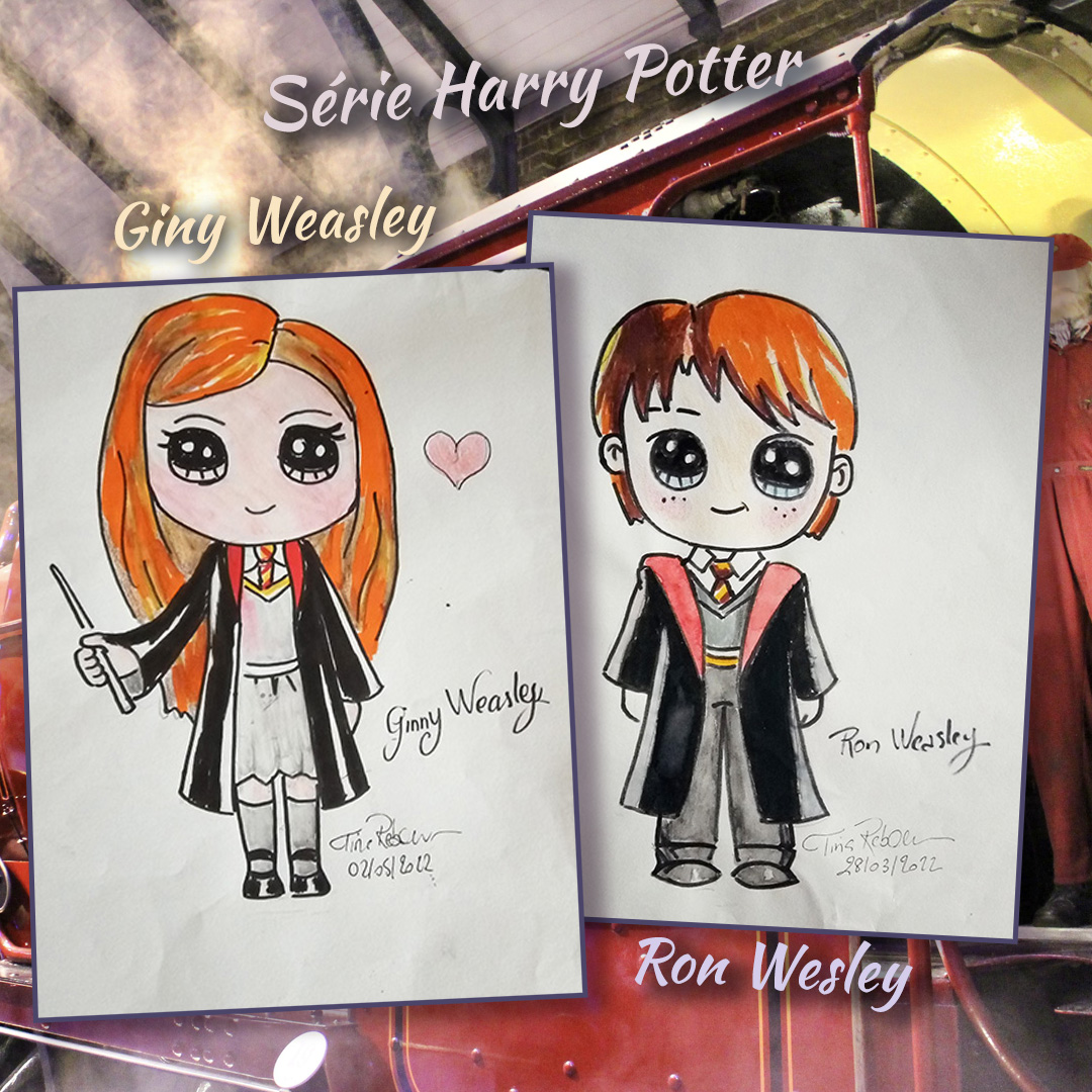 Série Harry POTTER | Giny et Ron Weasley