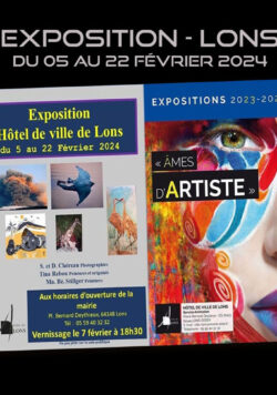 Lons « Âmes d&rsquo;Artistes » | Exposition de 4 Artistes